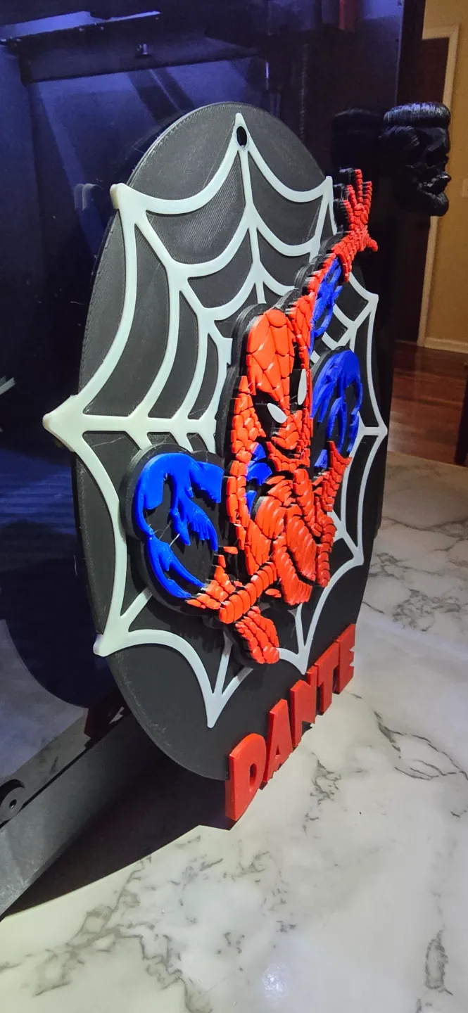 Spider Man Wall Art, photo 3 of 3 - Spider Man Wall Art Art