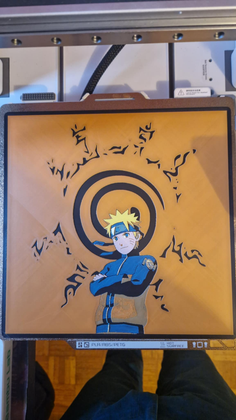 Naruto Uzumaki Hueforge, photo 4 of 4 - Naruto Uzumaki Hueforge Generative Art