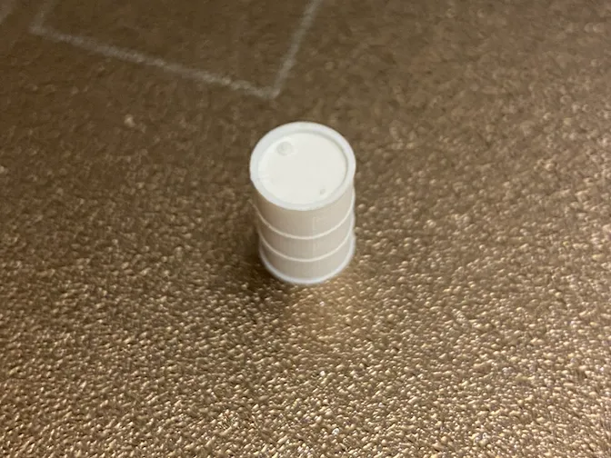1/72 Oil drum / barrel NO SEAM