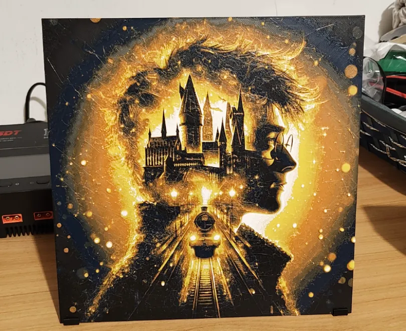 Harry Potter HueForge poster