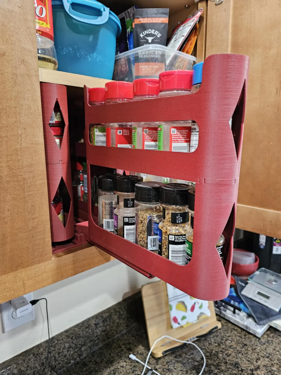 X-Wide Spice Rack, photo 3 of 4 - X-Wide Spice Rack Household