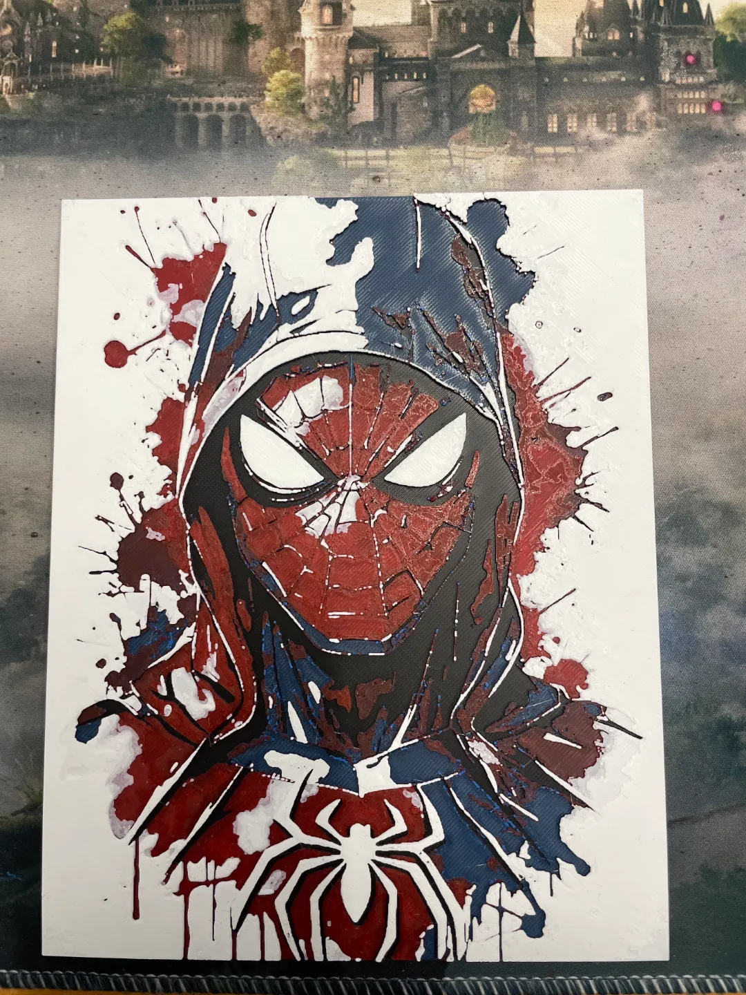 spiderman HUEFORGE, photo 2 of 2 - spiderman HUEFORGE Generative Art