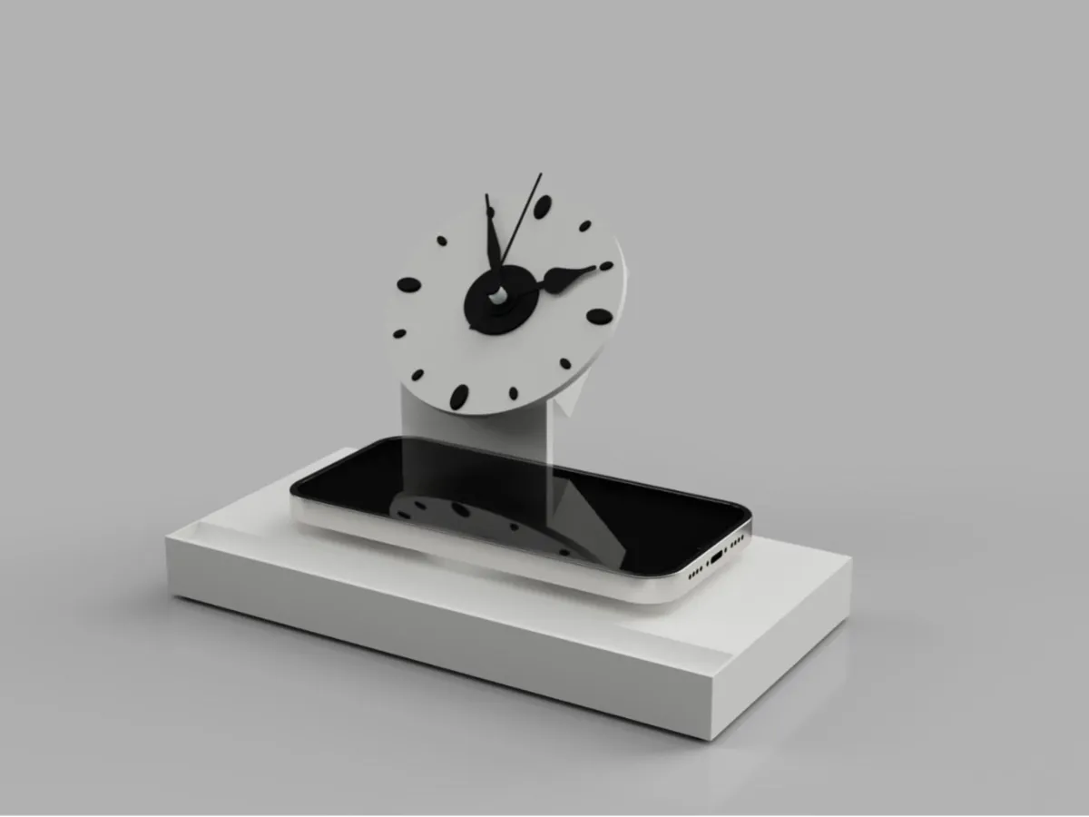 Magsafe compatible clock. - Decor, in stock in India