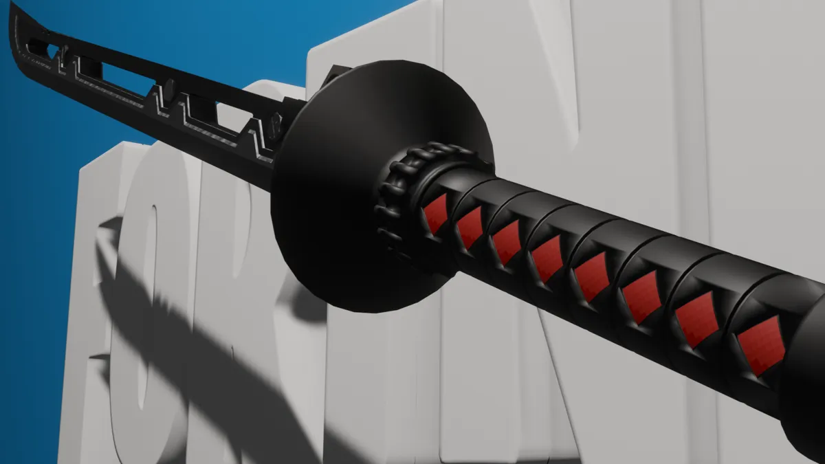 Fortnite Turbulent Blade, photo 3 of 4 - Fortnite Turbulent Blade Props & Cosplay