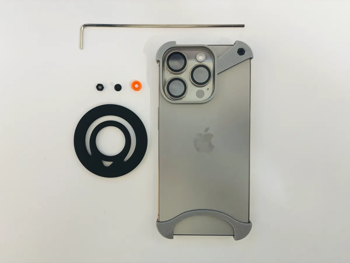 iPhone 15 Pro Minimalist Bumper Case, photo 4 of 4 - iPhone 15 Pro Minimalist Bumper Case Hobby & DIY