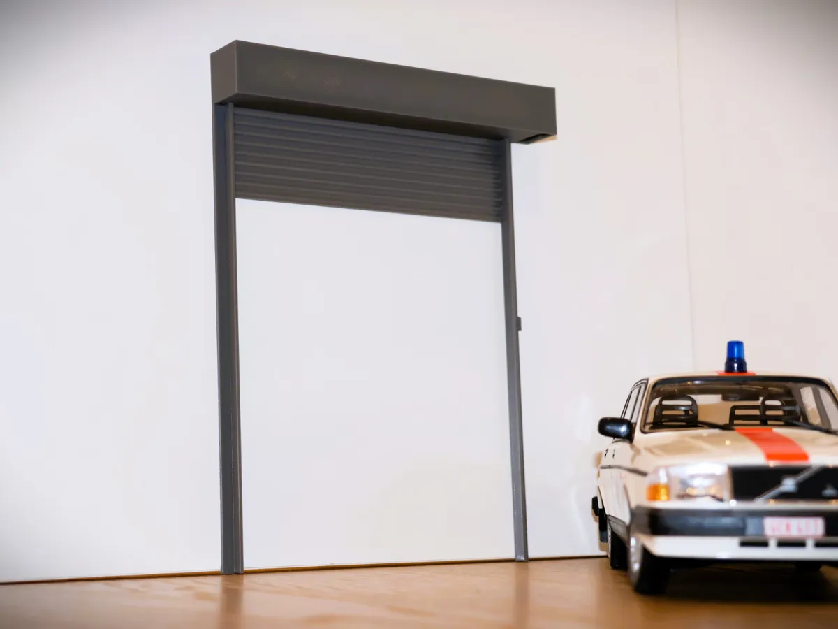 Garage door 1/18 - OPEN door version! - Other Miniatures, in stock in India