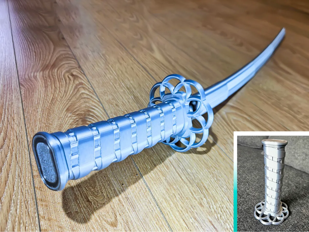 Reinforced stainless steel Katana