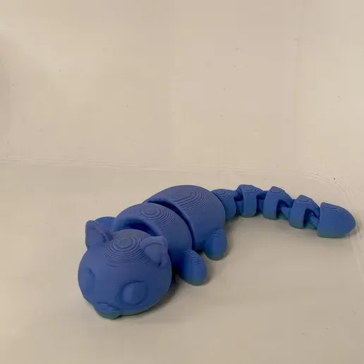 Cute Articulated Cat Flexi, photo 3 of 3 - Cute Articulated Cat Flexi Fidget & Sensory Toys
