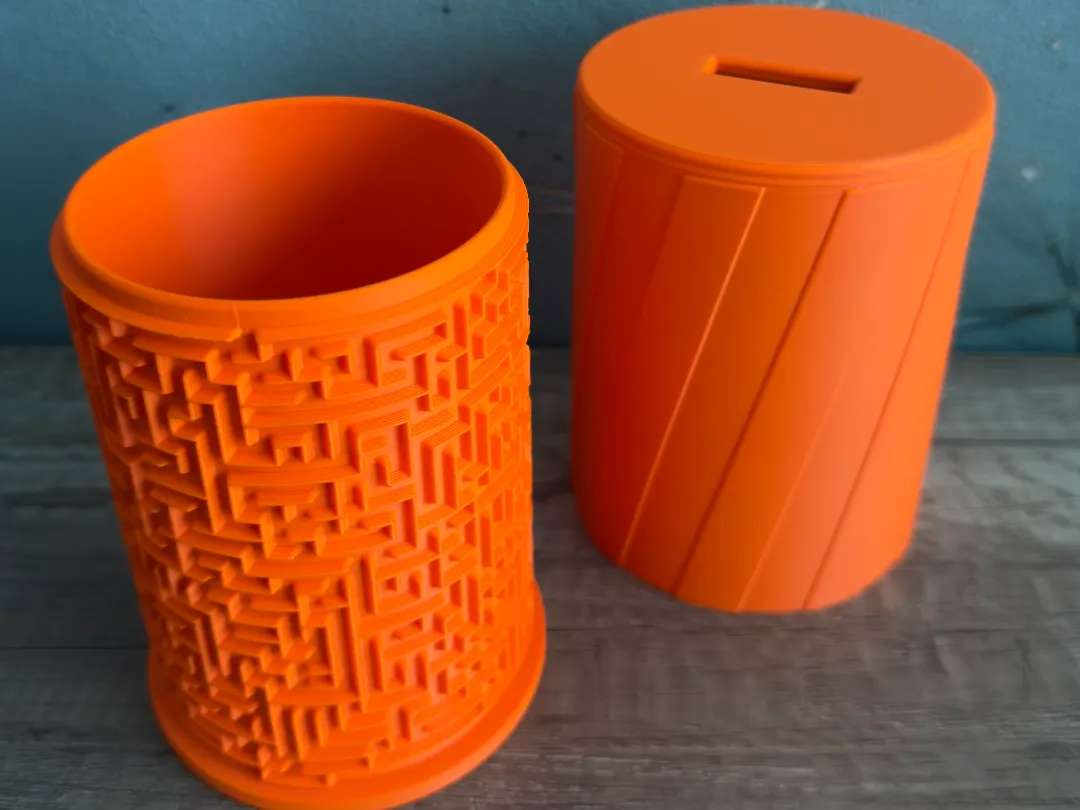 Spardose Puzzle Labyrinth