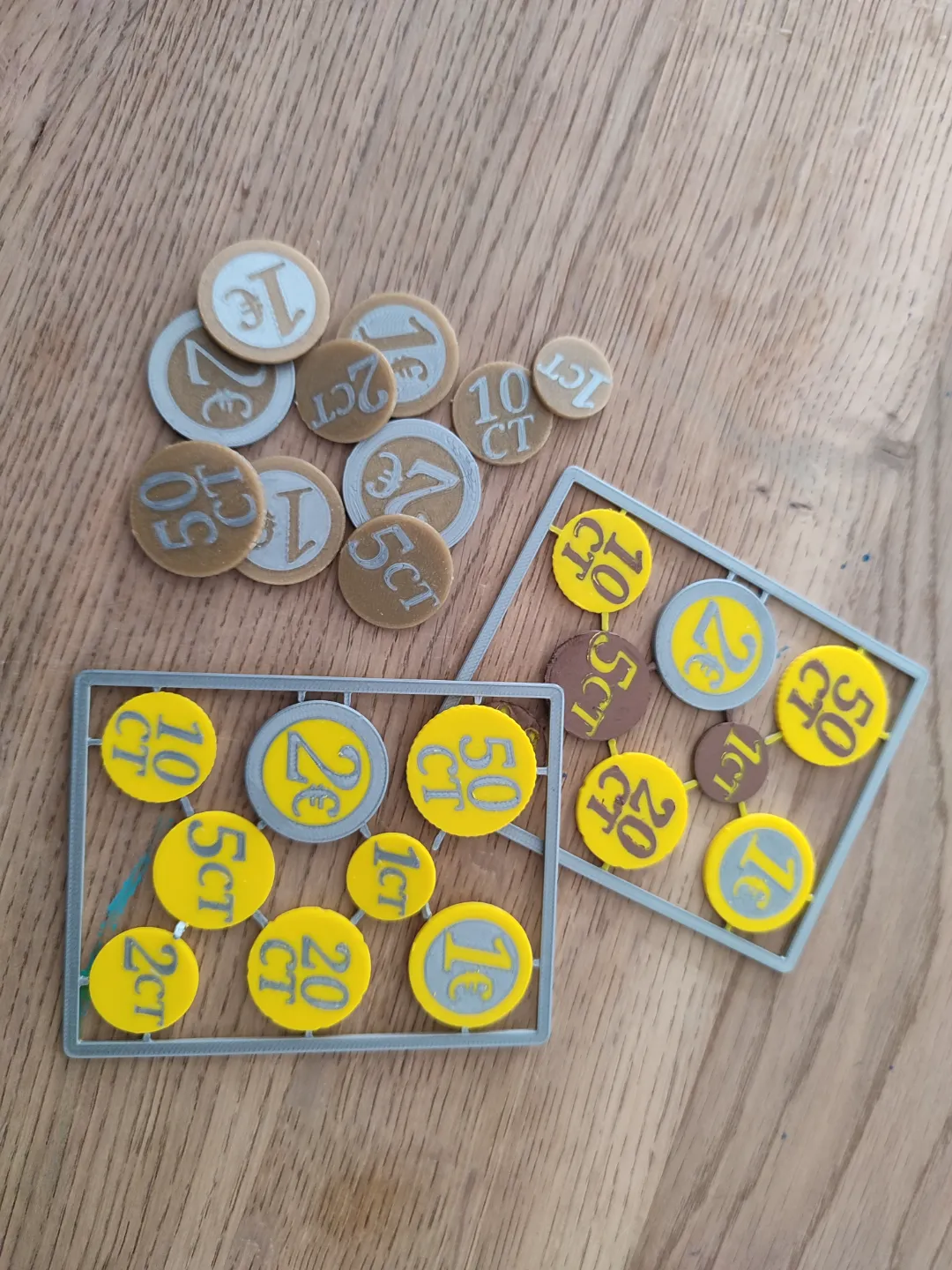 Euro Coin Kit Card - Playmoney, photo 3 of 4 - Euro Coin Kit Card - Playmoney Figurines & Collectibles