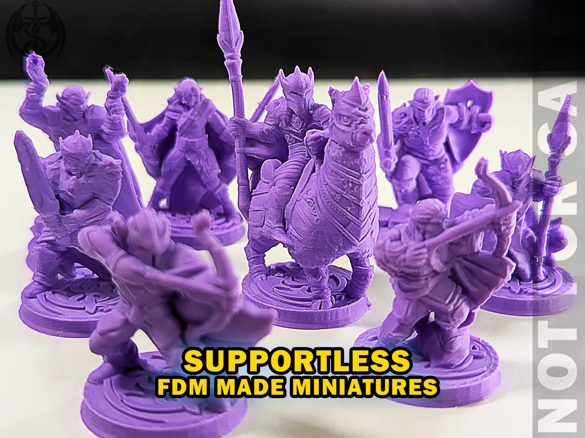 High Elf 8 Pack - 32mm miniatures