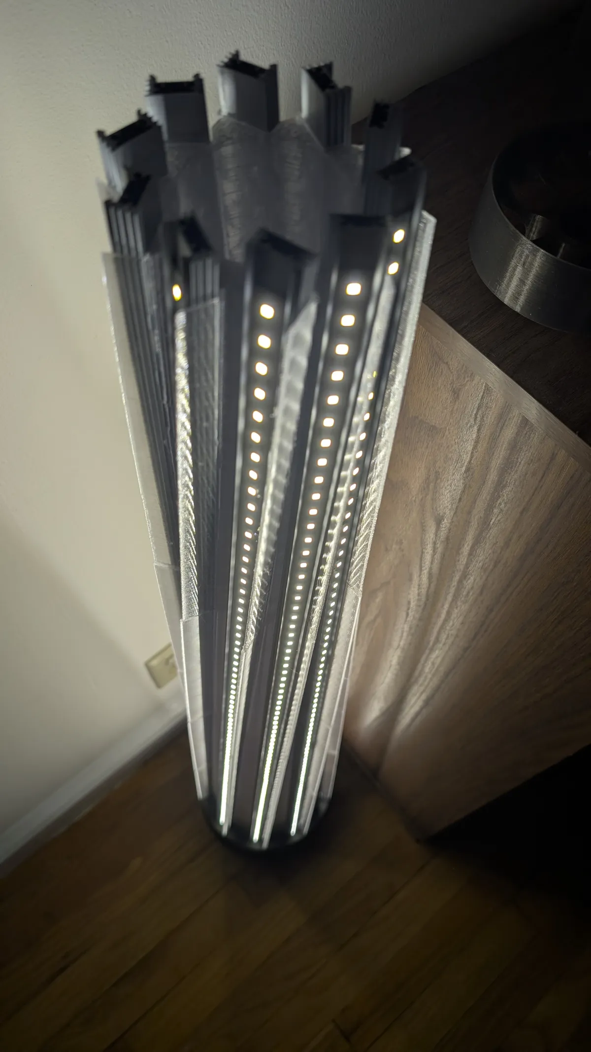 Floral & Grass Floor Lamp (10,000 Lumens), photo 4 of 4 - Floral & Grass Floor Lamp (10,000 Lumens) Lamps & Lighting