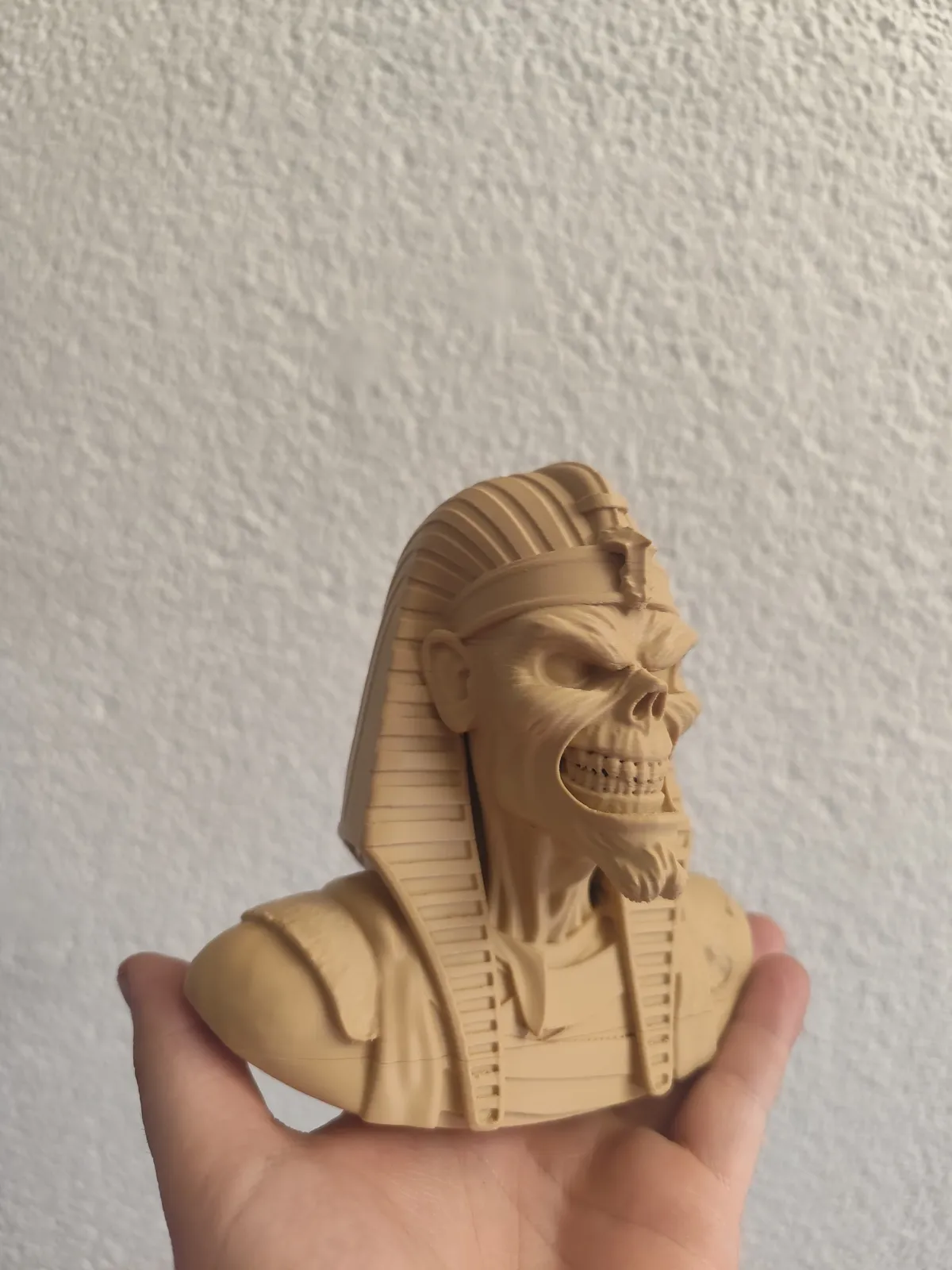Iron Maiden Eddie Pharaoh Bust (Sculpture), photo 3 of 4 - Iron Maiden Eddie Pharaoh Bust (Sculpture) Home Decor Items