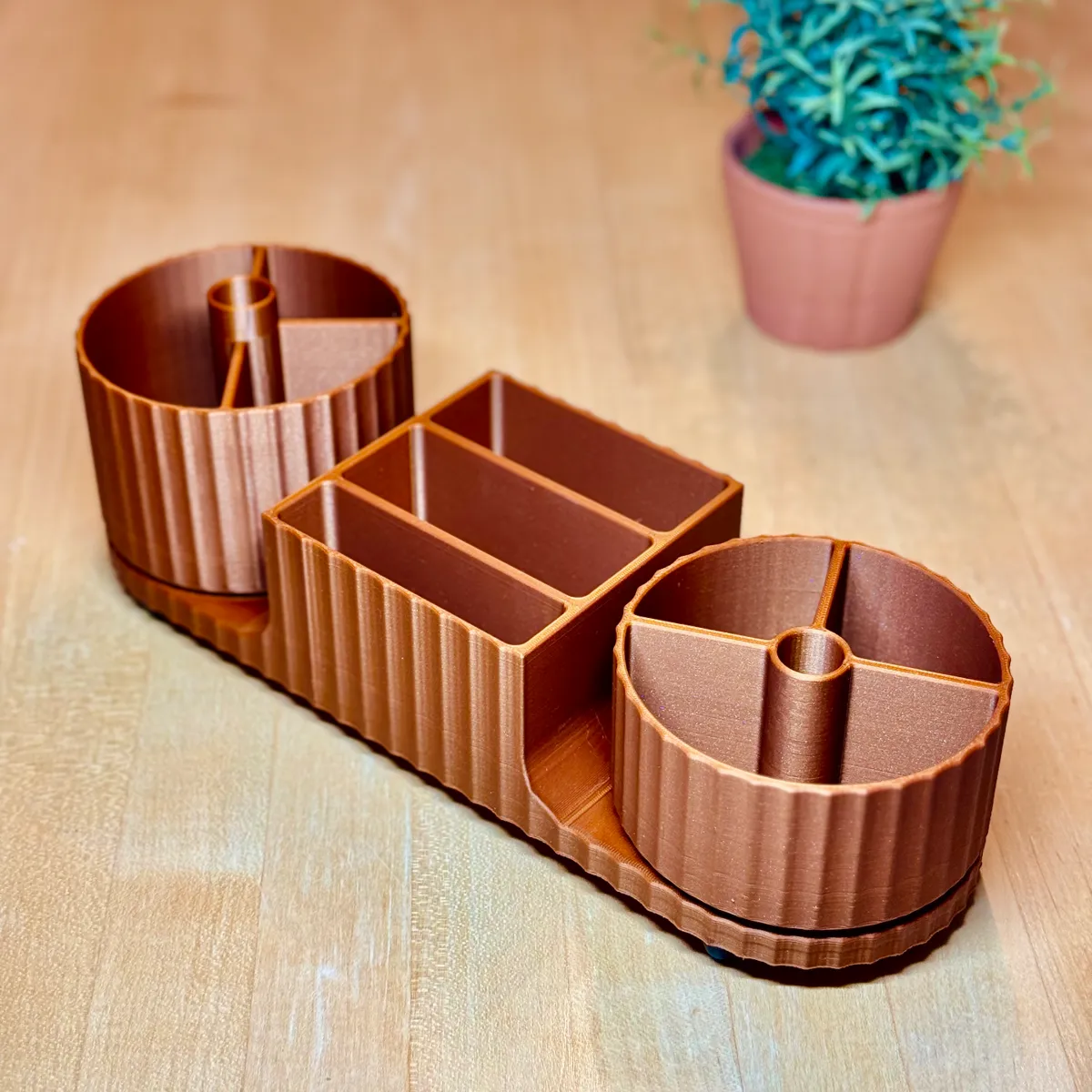 Spinning Bathroom Organizer V2