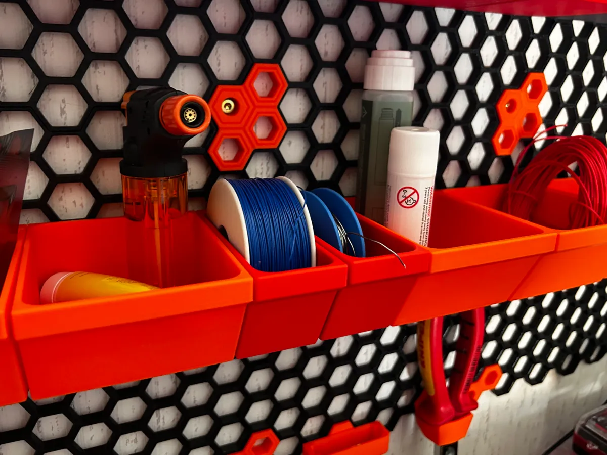 Honeycomb Storage Wall Tray