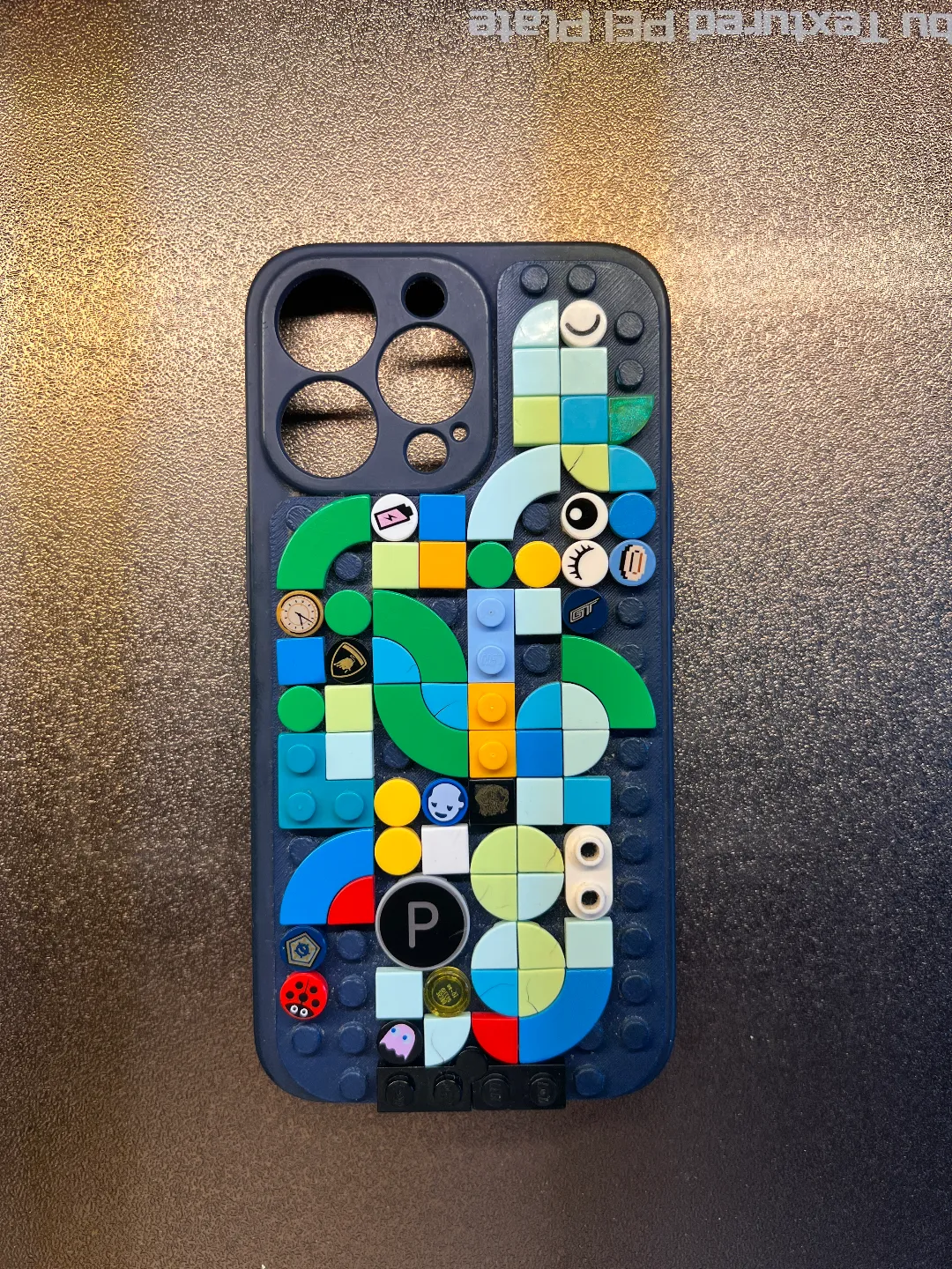 Brick Stud iPhone 14 Pro Case, photo 2 of 4 - Brick Stud iPhone 14 Pro Case Mobile & Device Accessories