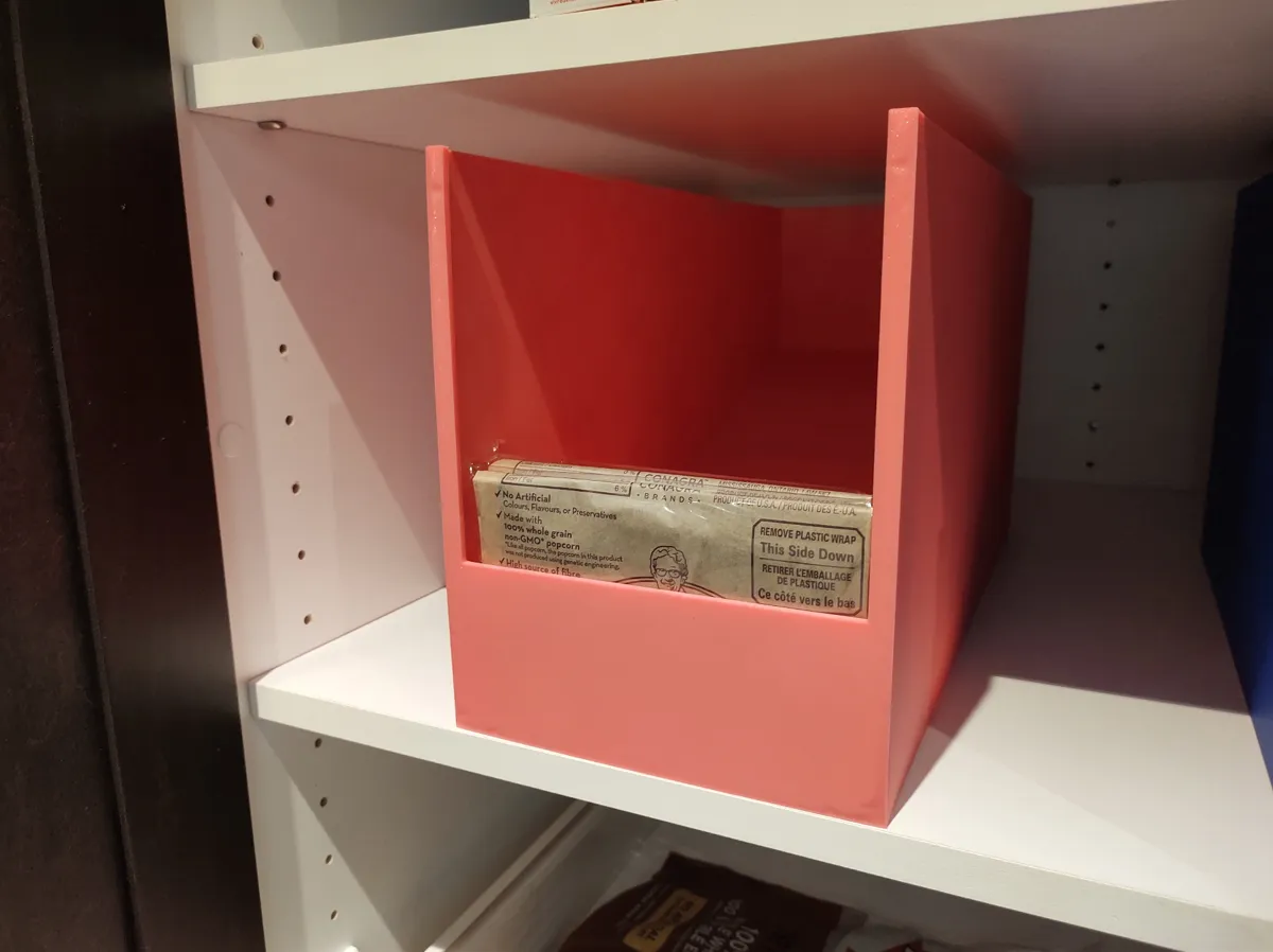 Microwave Popcorn Dispenser, photo 3 of 3 - Microwave Popcorn Dispenser Storage & Organisation