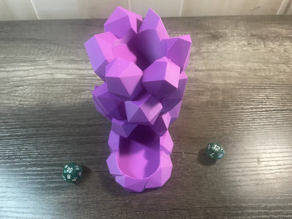 Crystal Dice Tower, photo 3 of 4 - Castle & Tower Dice Towers, dungeons
