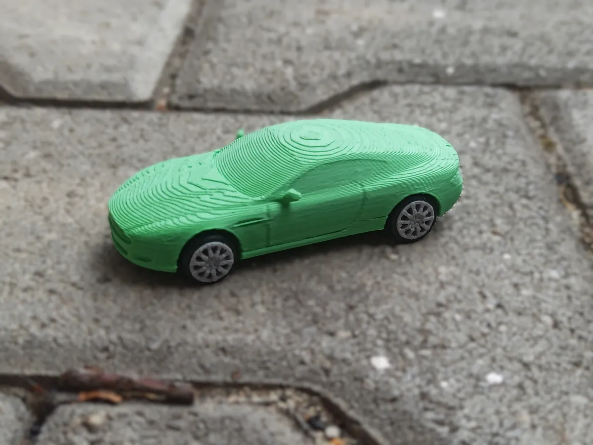 Aston Martin DB9 kit card, photo 2 of 2 - Aston Martin DB9 kit card Models, RC & Drones
