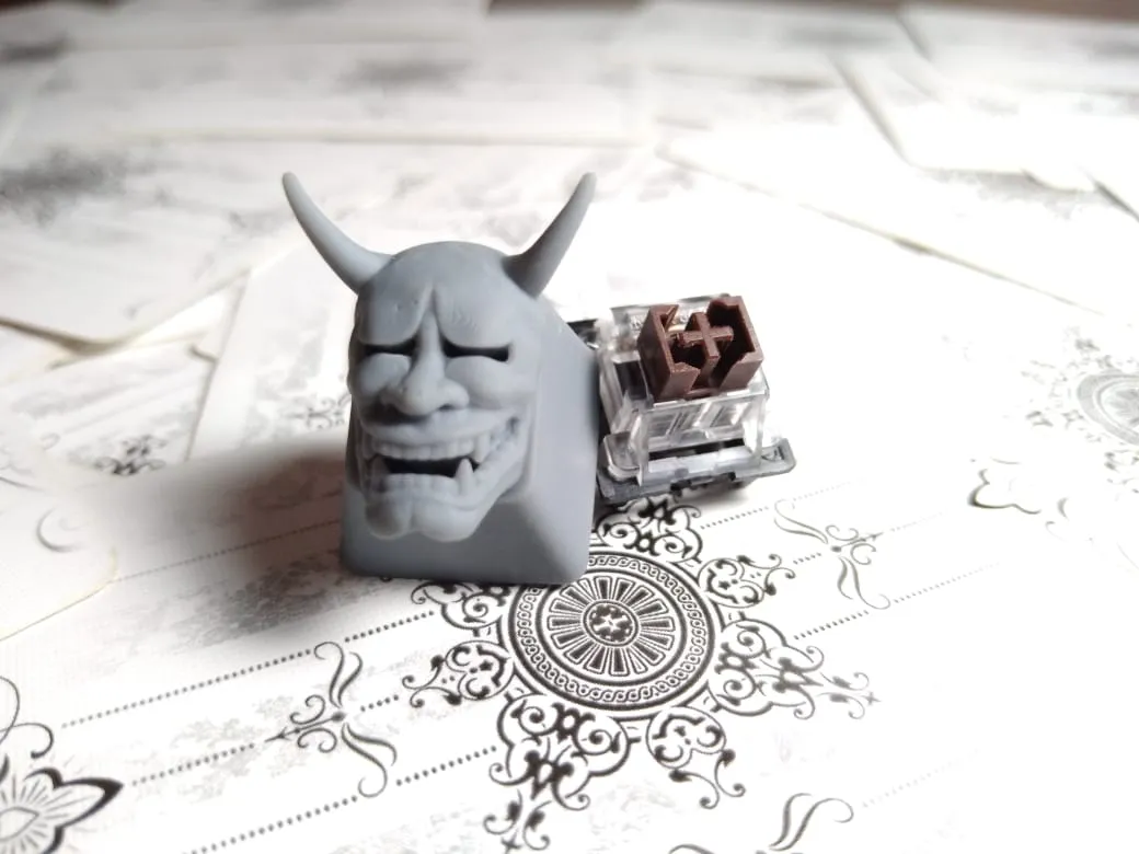 Hannya keycap - Oni & Hannya Masks, in stock in India