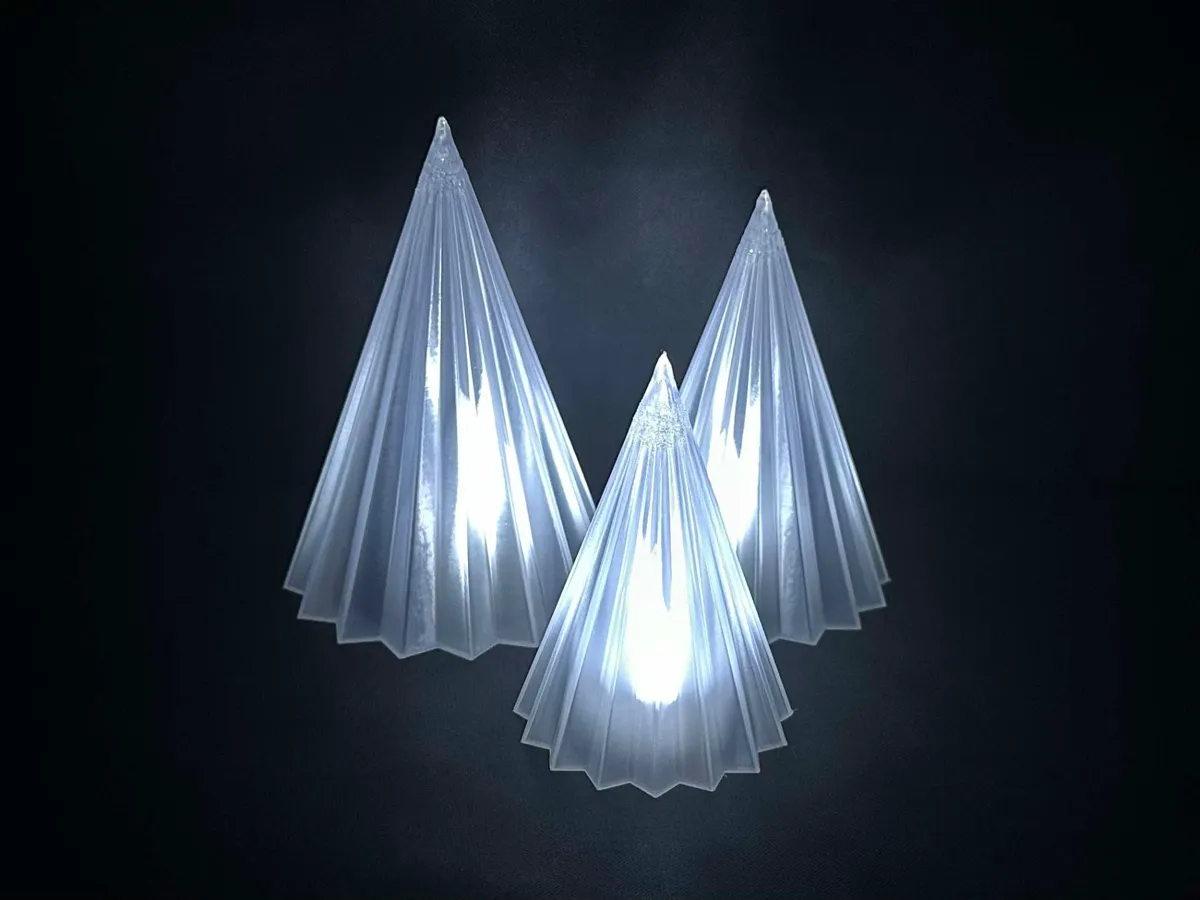 Vase Mode Christmas Tree Votive LED Tealight Set - Tealight Holders, in stock