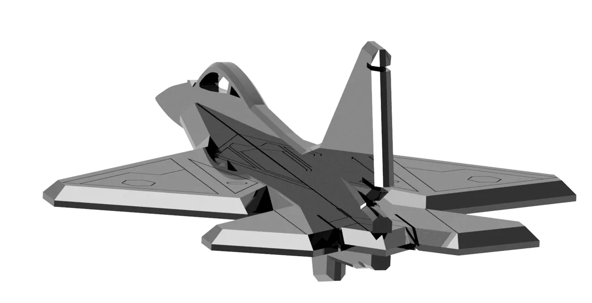 Modern fighter jet. ., photo 3 of 4 - Modern fighter jet. . Models, RC & Drones