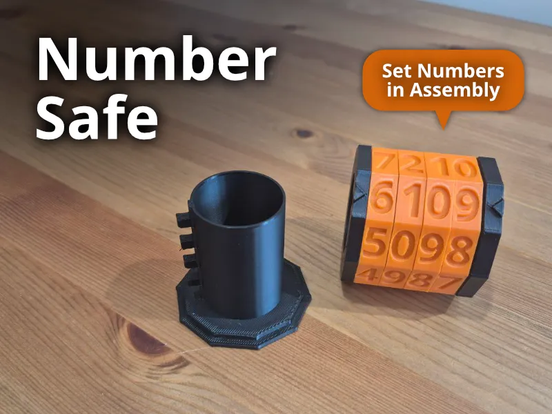 Number Safe - Cryptex