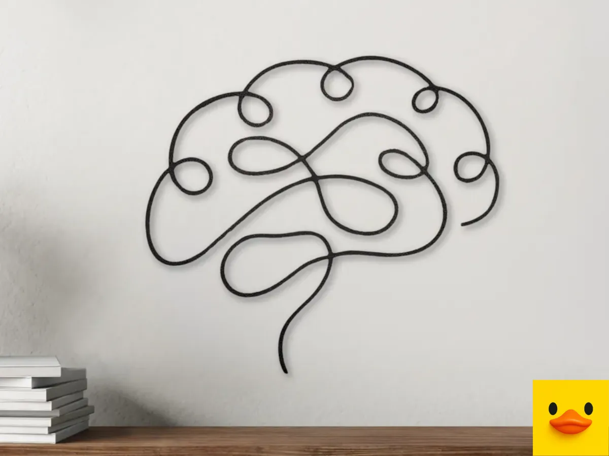 Brain Wall Art - Framed & Colour Wall Art, in stock in India