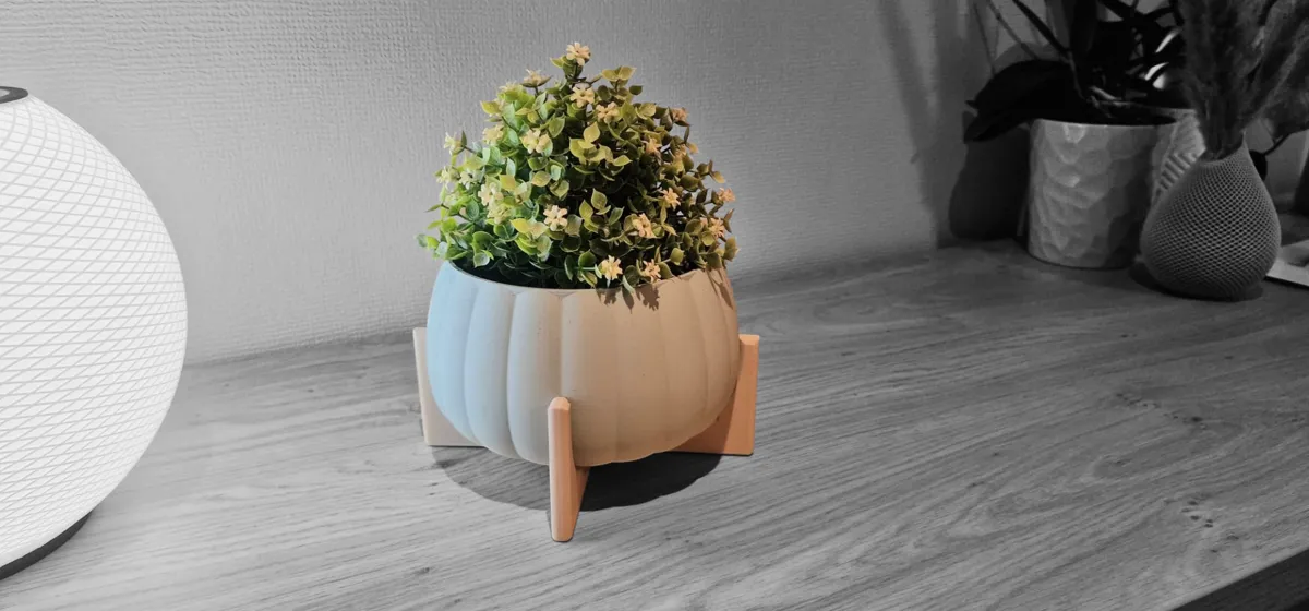 Modern Minimalist planter Pot with Stand, photo 2 of 4 - Modern Minimalist planter Pot with Stand Garden & Outdoor