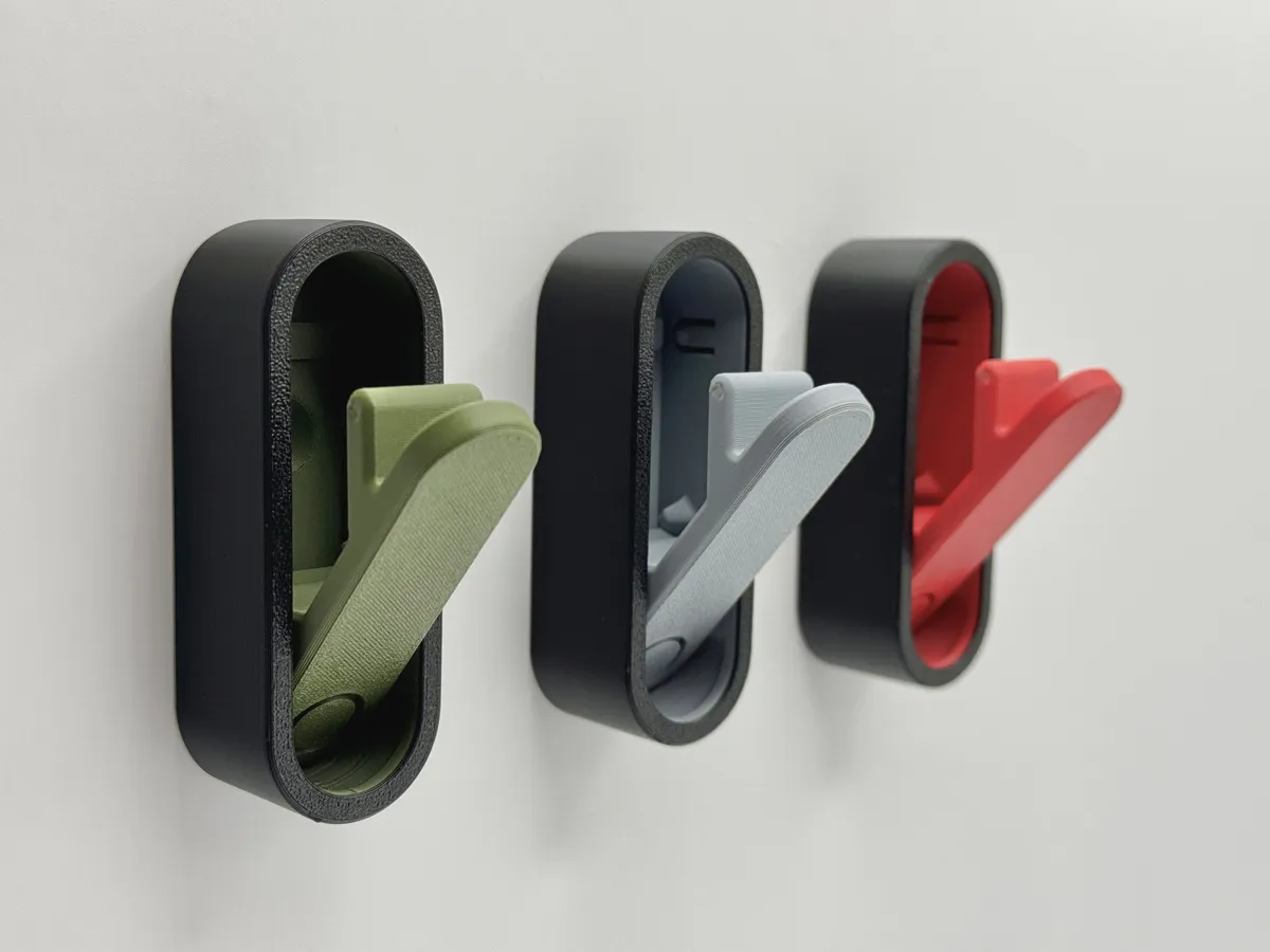Foldable coat hook ( + spiral vase), photo 3 of 4 - Foldable coat hook ( + spiral vase) Household