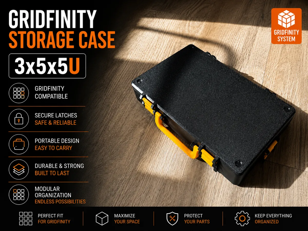 Gridfinity Storage Case 3x5x5U