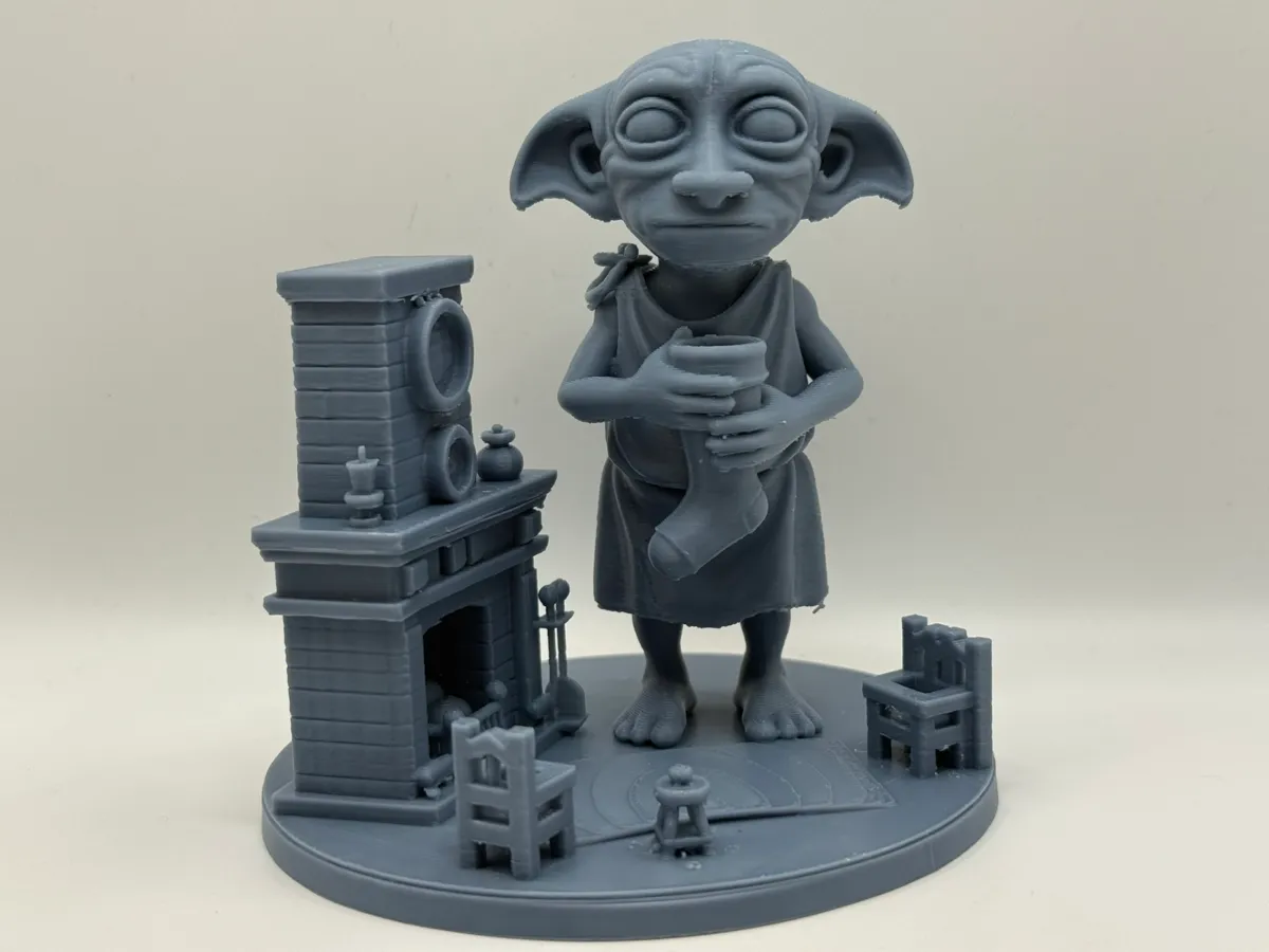 mini Diorama de Dobby (elfo de Harry Potter)