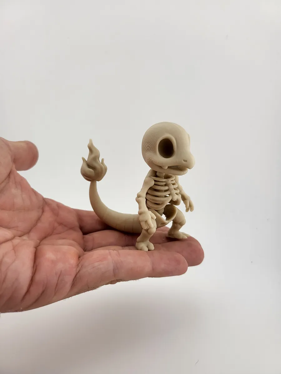 Charmander Skeleton Figure pokemon horror kawaii, photo 3 of 4 - Charmander Skeleton Figure pokemon horror kawaii Figurines & Collectibles