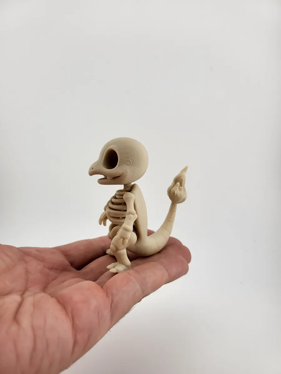 Charmander Skeleton Figure pokemon horror kawaii, photo 4 of 4 - Charmander Skeleton Figure pokemon horror kawaii Figurines & Collectibles