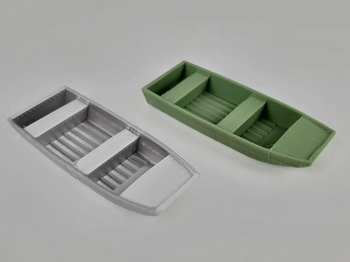 N and HO Scale Jon Boat, photo 4 of 4 - N and HO Scale Jon Boat Sports & Fitness