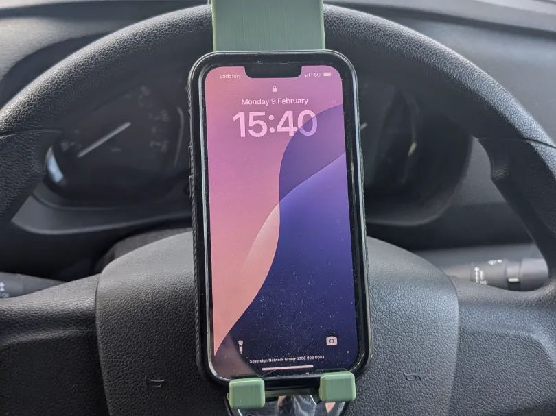 Steering Wheel Phone Hook Holder