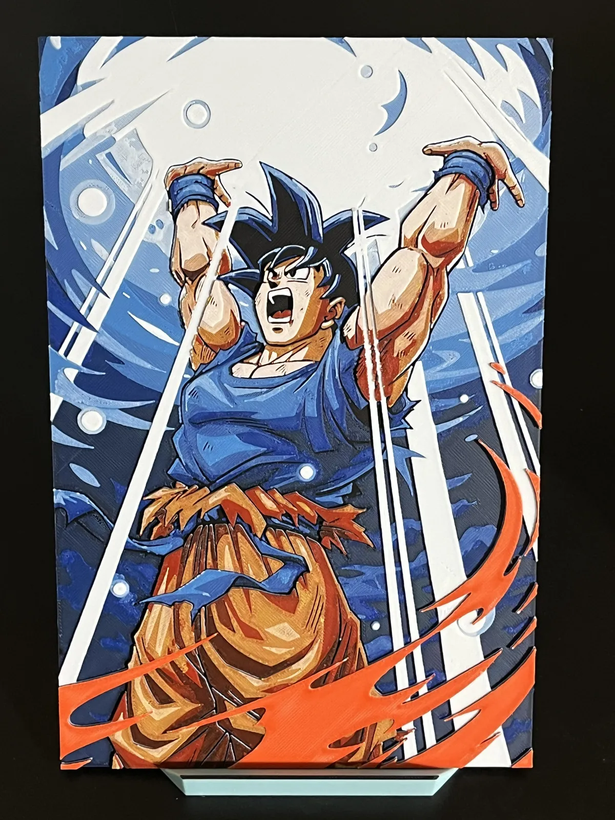 Goku Spirit Bomb Dragan Ball Hueforge, photo 3 of 3 - Goku Spirit Bomb Dragan Ball Hueforge Home Decor Items