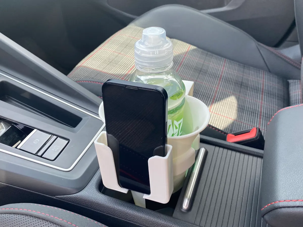 5-in-1 Car Cup Holder Organizer, photo 2 of 4 - 5-in-1 Car Cup Holder Organizer Tools