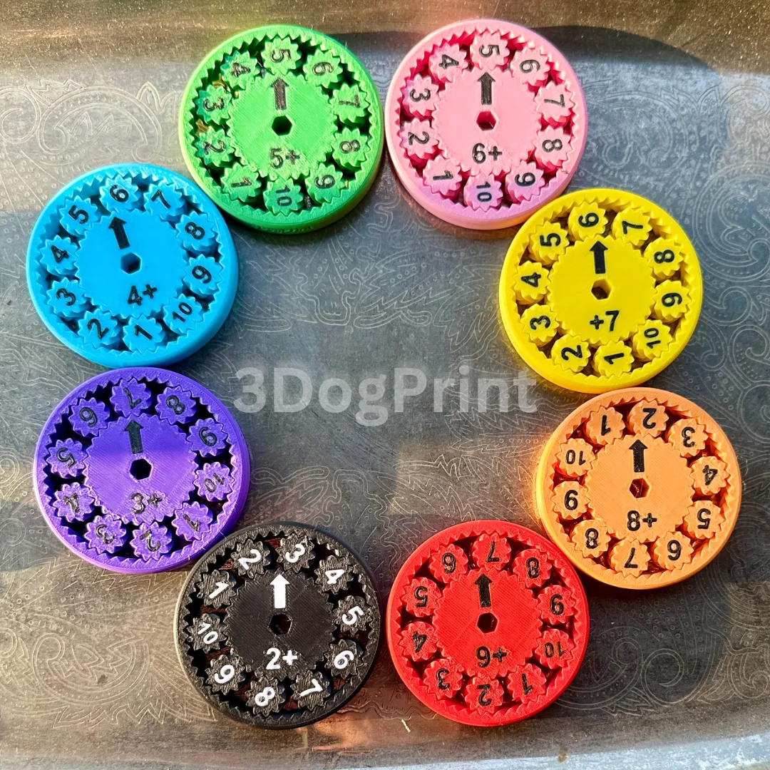 Addition & Subtraction Fidget Spinners