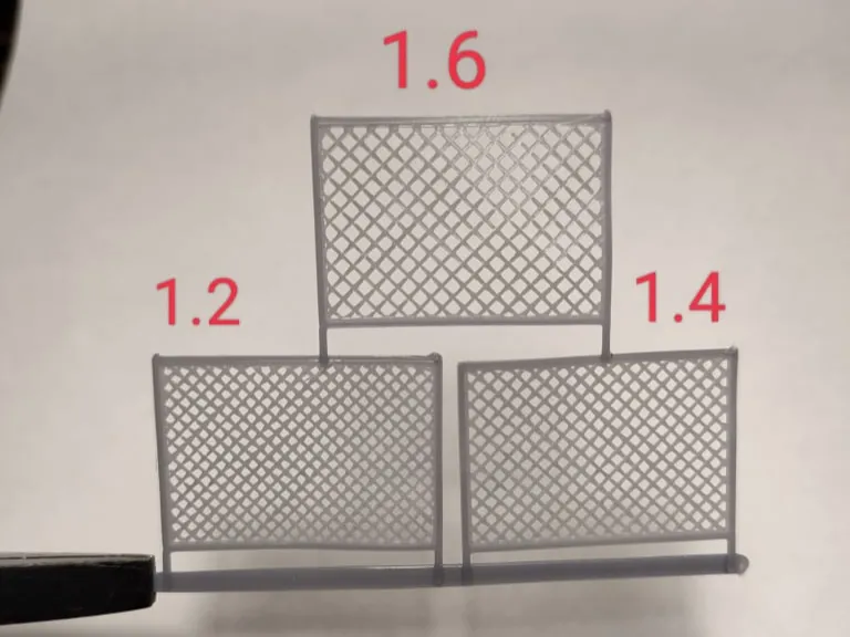 H0 1:87 Modular Fence - PrintHack