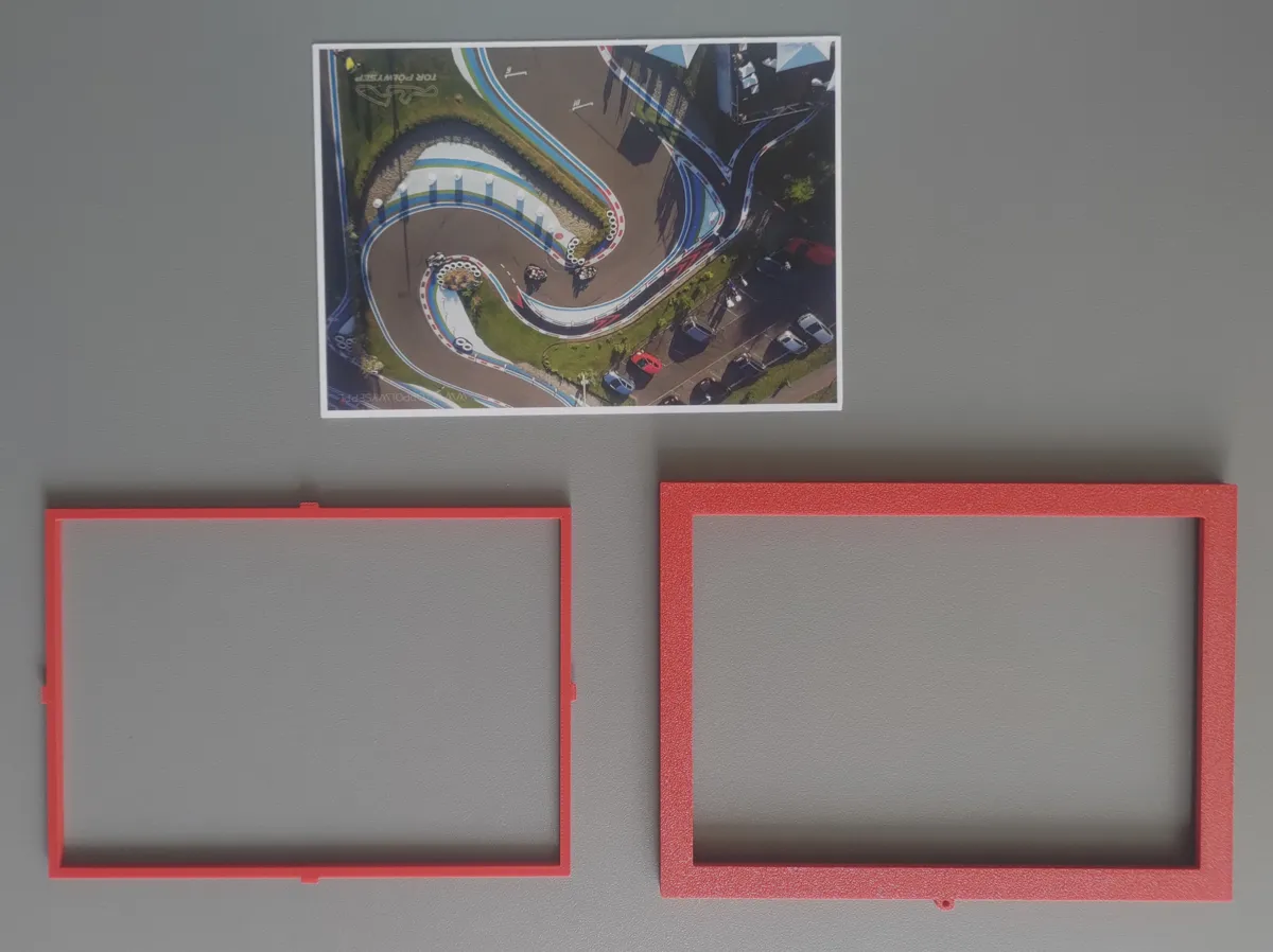 Wall Mounted Postcard Frame, photo 2 of 4 - Wall Mounted Postcard Frame Household