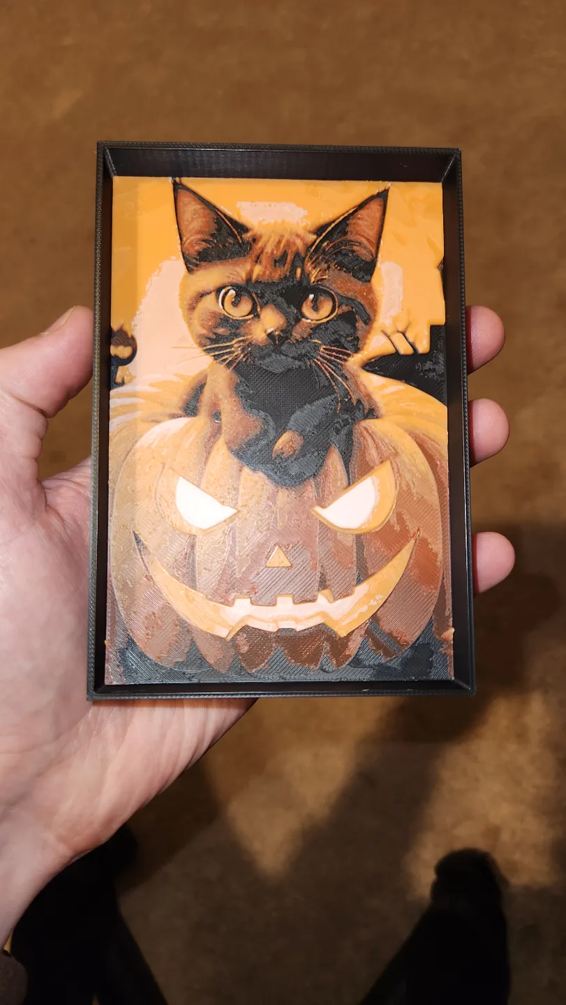 Halloween Kitty Puzzle w/ box, photo 4 of 4 - Halloween Kitty Puzzle w/ box Toys, Games & Hobbies