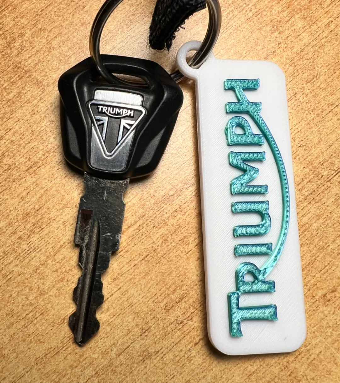 Triumph logo keychain - Logo & Brand Keychains, in stock in India