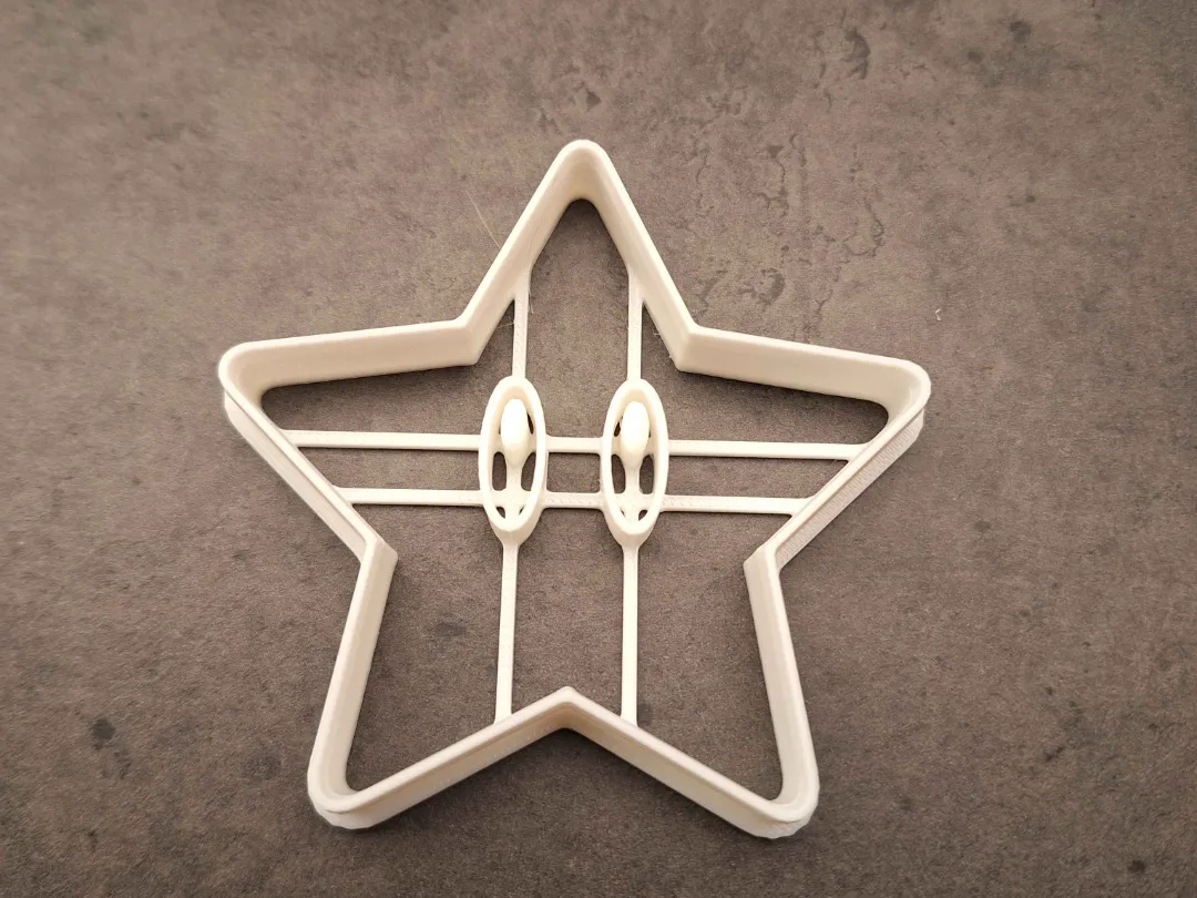 Mario Star Cookie Cutter