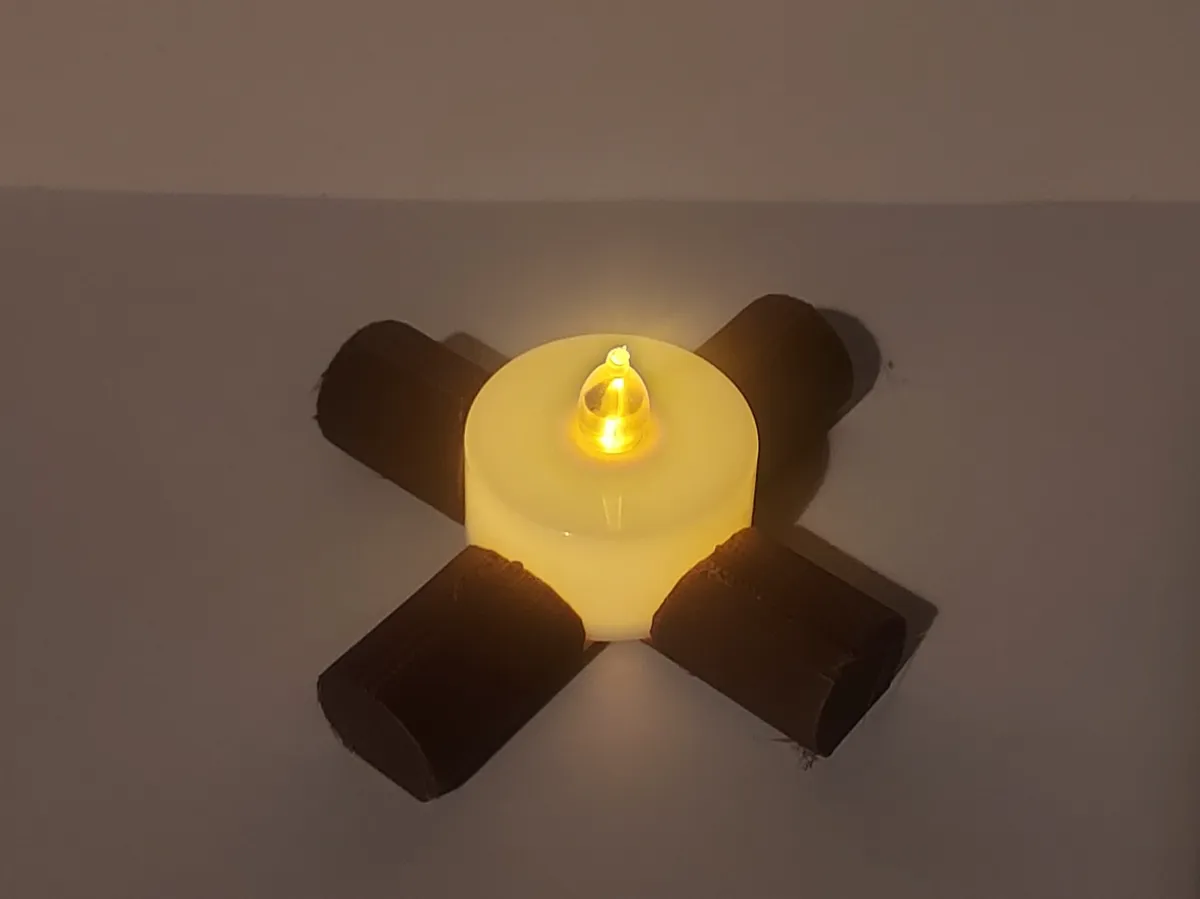 Bonfire Fireplace tealight or candle holder - Decor, in stock in India