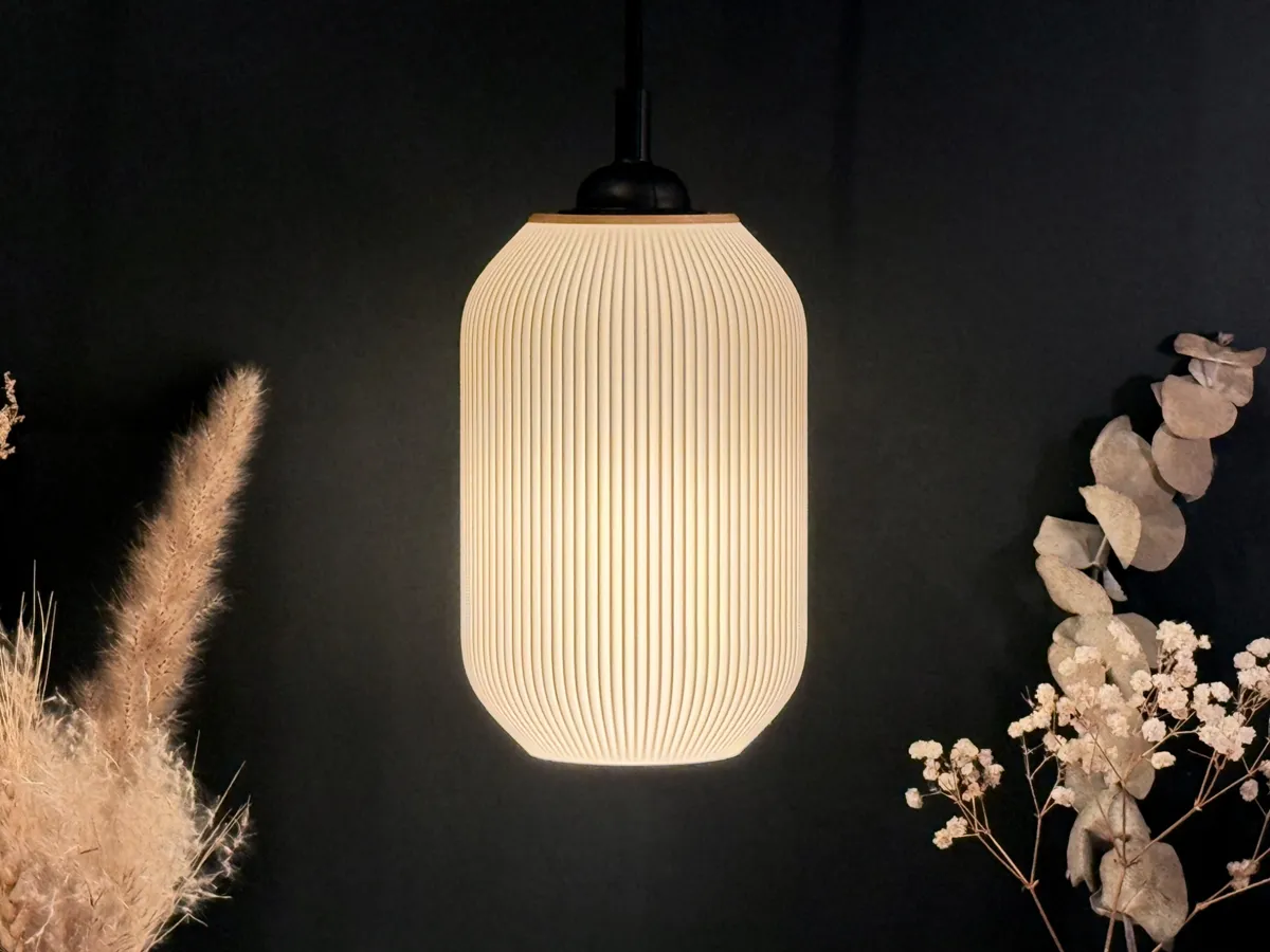 Pendant Lamp Shade | 18cm Lantern, Slits
