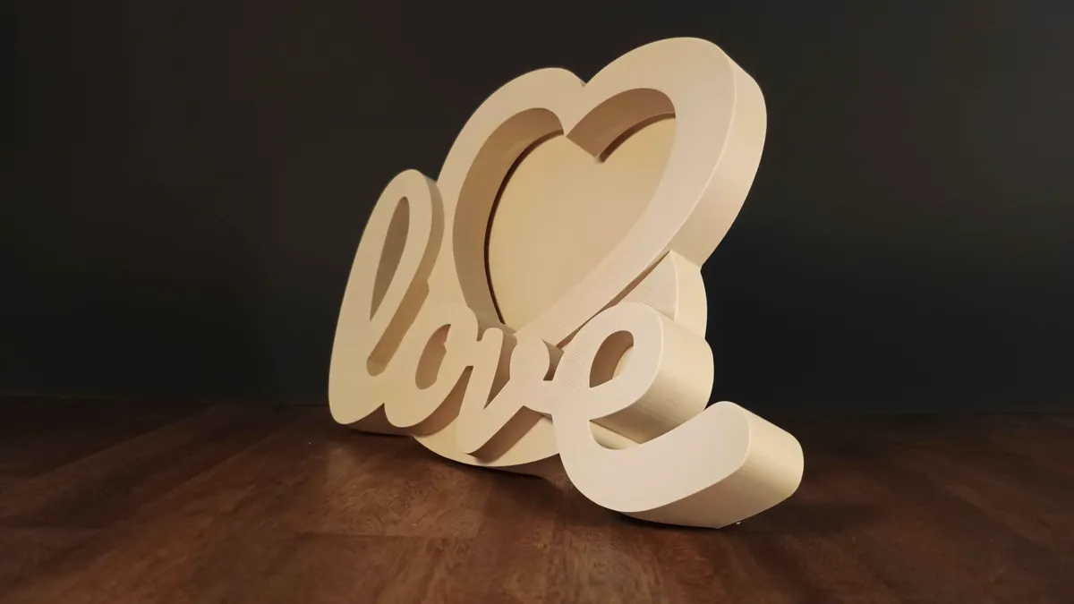 "Love" - Photo frame, photo 4 of 4 - "Love" - Photo frame Home Decor Items