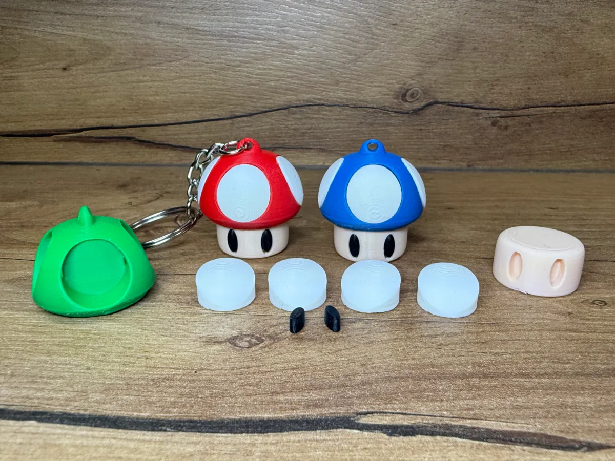 Champignon Mario Porte-clés