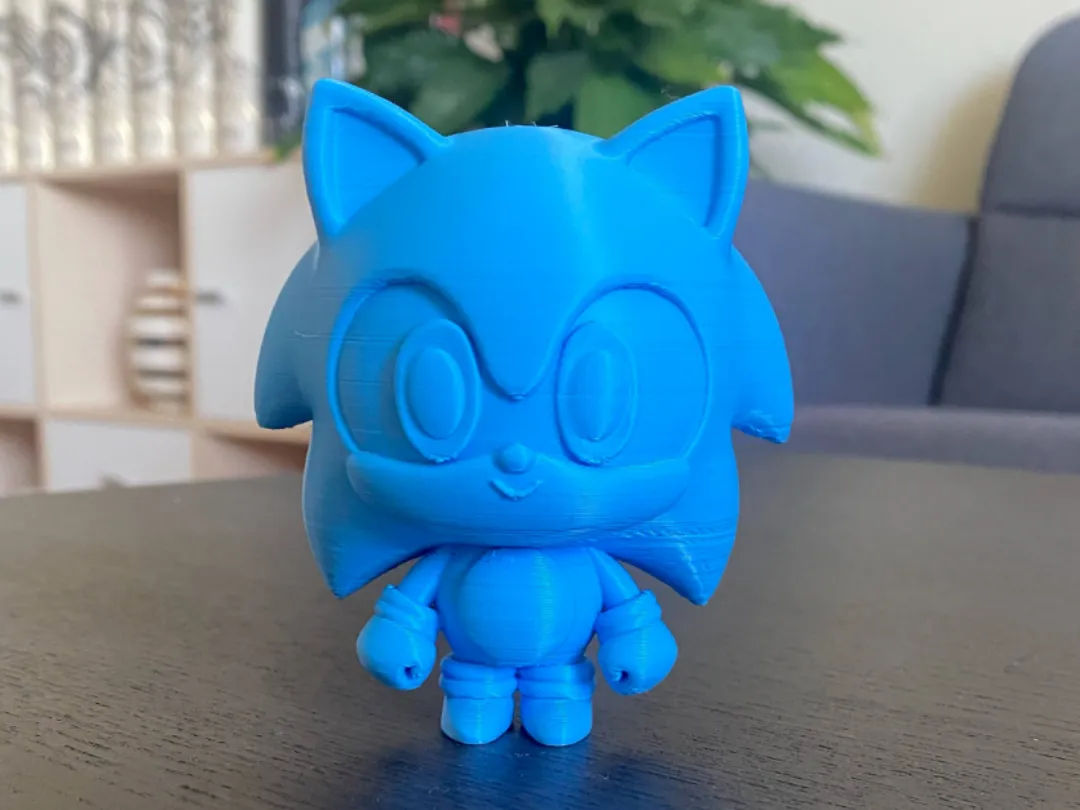 Cute tiny sonic the hedgehog chibi style