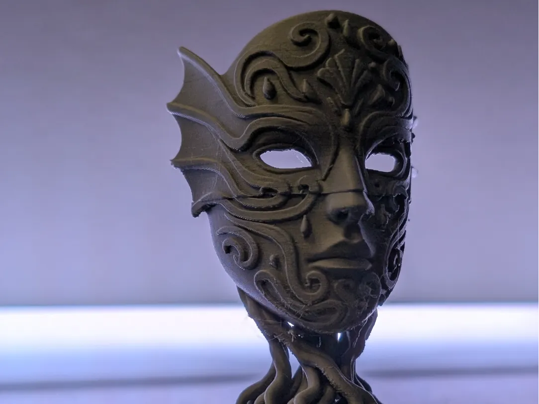 Ocean Guardian Mask Sculpture